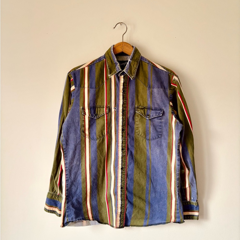 1980’s Wrangler Pearl Snap Button Up